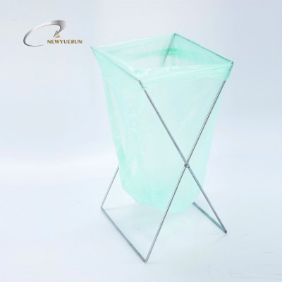 Kitchen accessories folding plastic trash bag rubbish bag holder