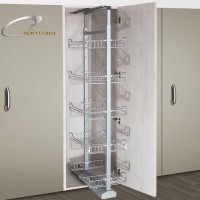 450mm pull out tall pantry organizer