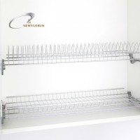 kitchen cabinet metal wire dish rack