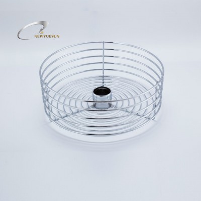 kitchen bar pole system wire rotating storage rack revolving basket