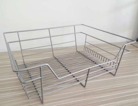 Guangdong foshan shunde closet decorative stainless steel wire mesh dirty clothes basket