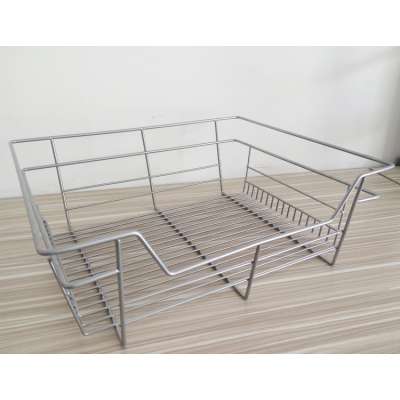 Guangdong foshan shunde closet decorative stainless steel wire mesh dirty clothes basket