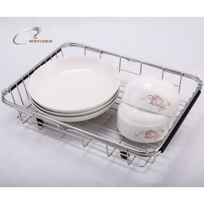 Kitchen hardware stainless steel 304 standing dish and bowl rack