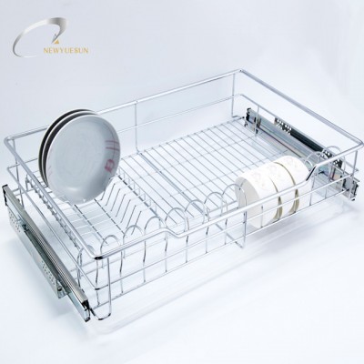 Kitchen cabinet drawer basket pull out basket wire basket for india